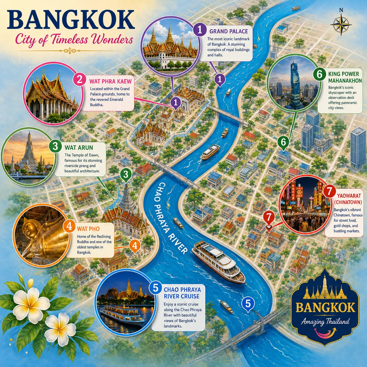 Bangkok map