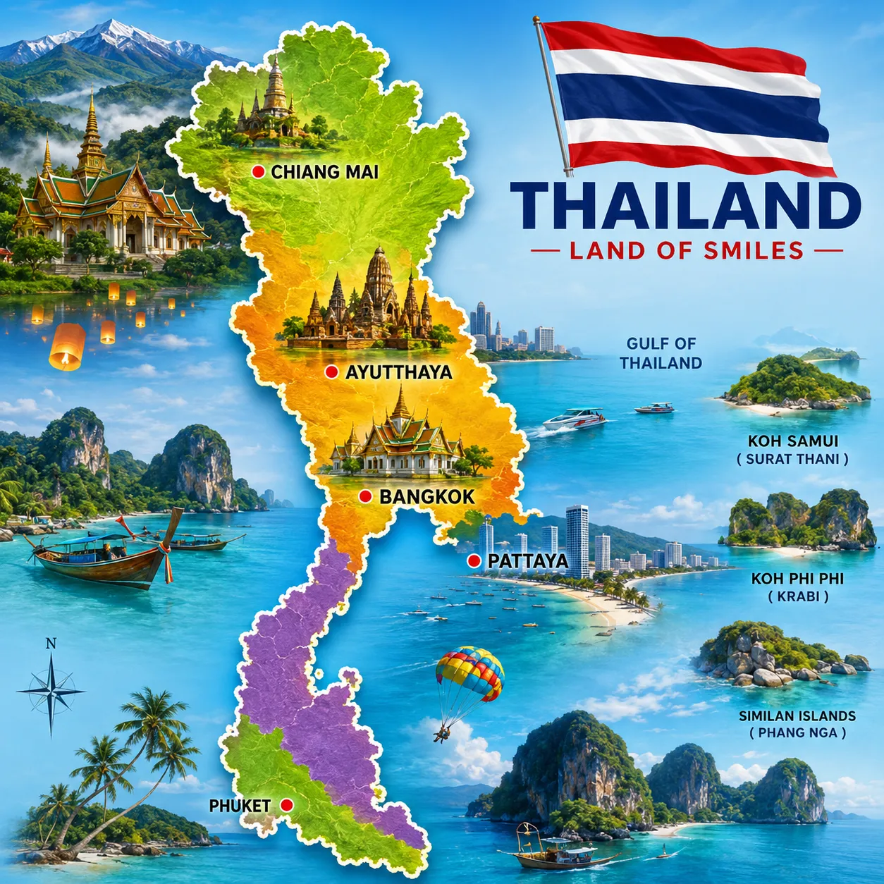 Bangkok map